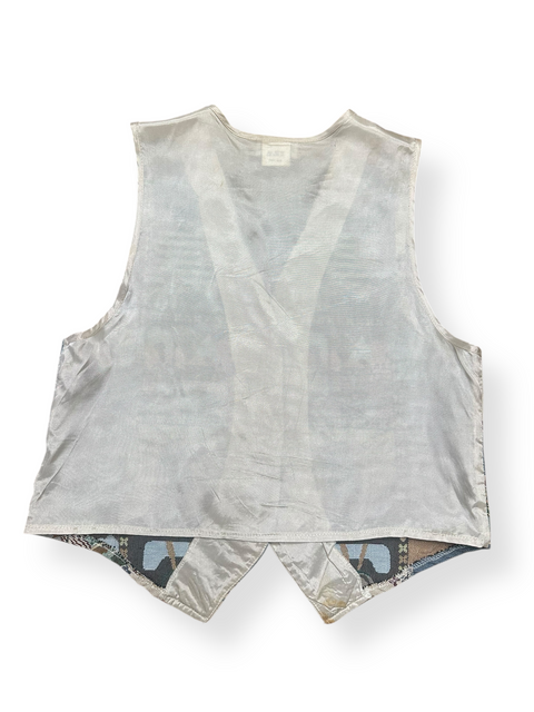 Vintage 90s Americana Tapestry Vest (XS/S)