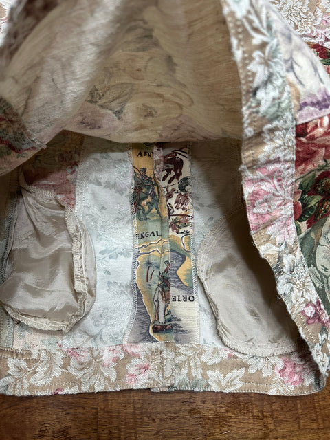 Vintage 70s Floral Patchwork Jacket (M)