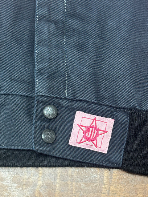 Jeff Hamilton '07 Pink Skittles Racing Jacket (youth L)