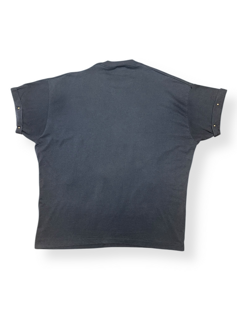 Vintage 80s Black Western Desert Scene Gem T-Shirt (2X+)