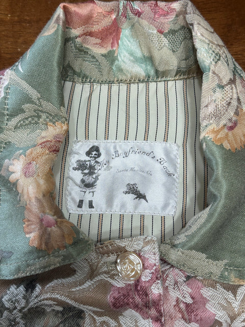 Vintage 70s Floral Patchwork Jacket (M)