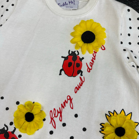 Deadstock Vintage Tickle Me! Embellished Ladybug Set🐞 ('4T/L')