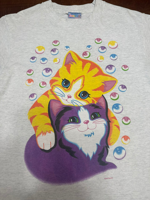 Rare Vintage 90s Lisa Frank Cats T-Shirt (S)