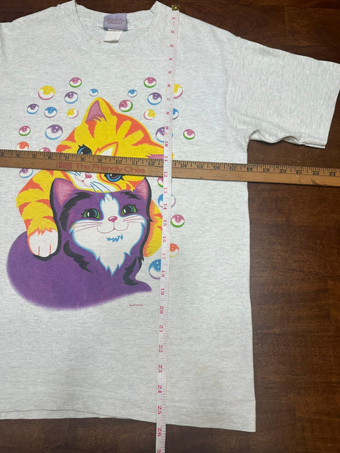 Rare Vintage 90s Lisa Frank Cats T-Shirt (S)