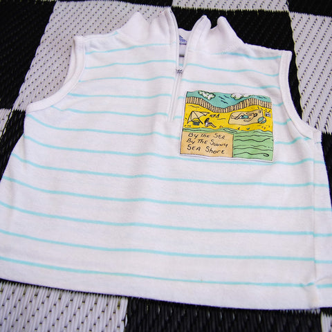 Vintage French Toast "By the Sea" Patch Vest (24M)