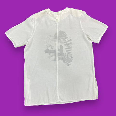Vtg 80s Kohlhaas Collection Pianist Art Blouse🎹 (~M+)