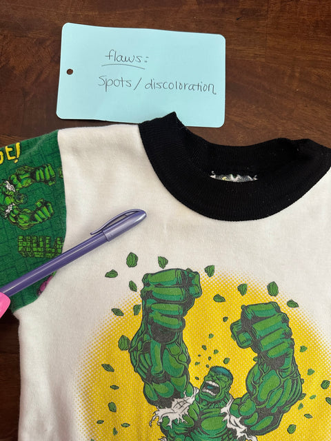 Vintage '03 Hulk Sleep T-Shirt (Kids 6)