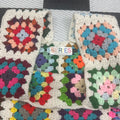 Rainbow Crochet Granny Square Tank ('L')