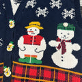 Vintage Casual Corner Novelty Snowman Sweater Vest☃ (~M+)