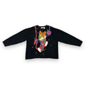Vintage B.P. Design Knit Sequin/Fuzzy Cat Christmas Sweater (~XL+)