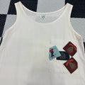 Vintage 80s/90s Guess by Georges Marciano Patchwork Tank ("XS")