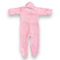 Vintage 80s Hallmark Pink Terry Cloth Footie Onesie (Infant S)