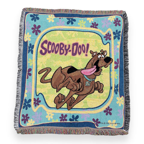 *Rare* Vintage '99 Scooby-Doo! Tapestry Blanket