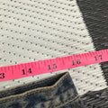 Y2K NY Jeans Dark Denim Multi-Panel Midi Skirt ("4"; ~30"/~31" waist)