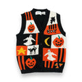 Vintage *Kids* Knit Halloween Sweater Vest (Kid's L)