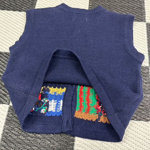 Vintage Deadstock 'Home Accents' Knit Sweater Vest (4T)