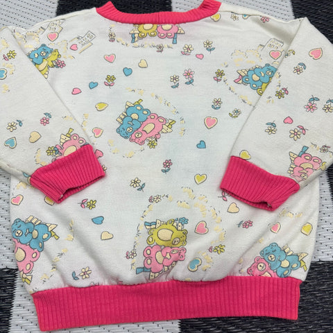 Vintage 'Teddy Bears in the City' Puffy Graphic Crewneck (4T)