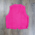 Vintage Michael Simon Pink Plastic Vest (S)