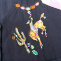 Vintage Embroidered Western Vest (S)