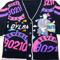 Vintage '91 Beverly Hills 90210 Dylan McKay Cardigan Sweater (*Kids* fits adult XS,~S)