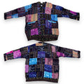 Be Jay Love & Peace Woven Jacket; Made in Bali ("One Size" ~XL/2X)