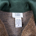 Vintage Teddi Nature Patchwork Fleece Jacket (M)